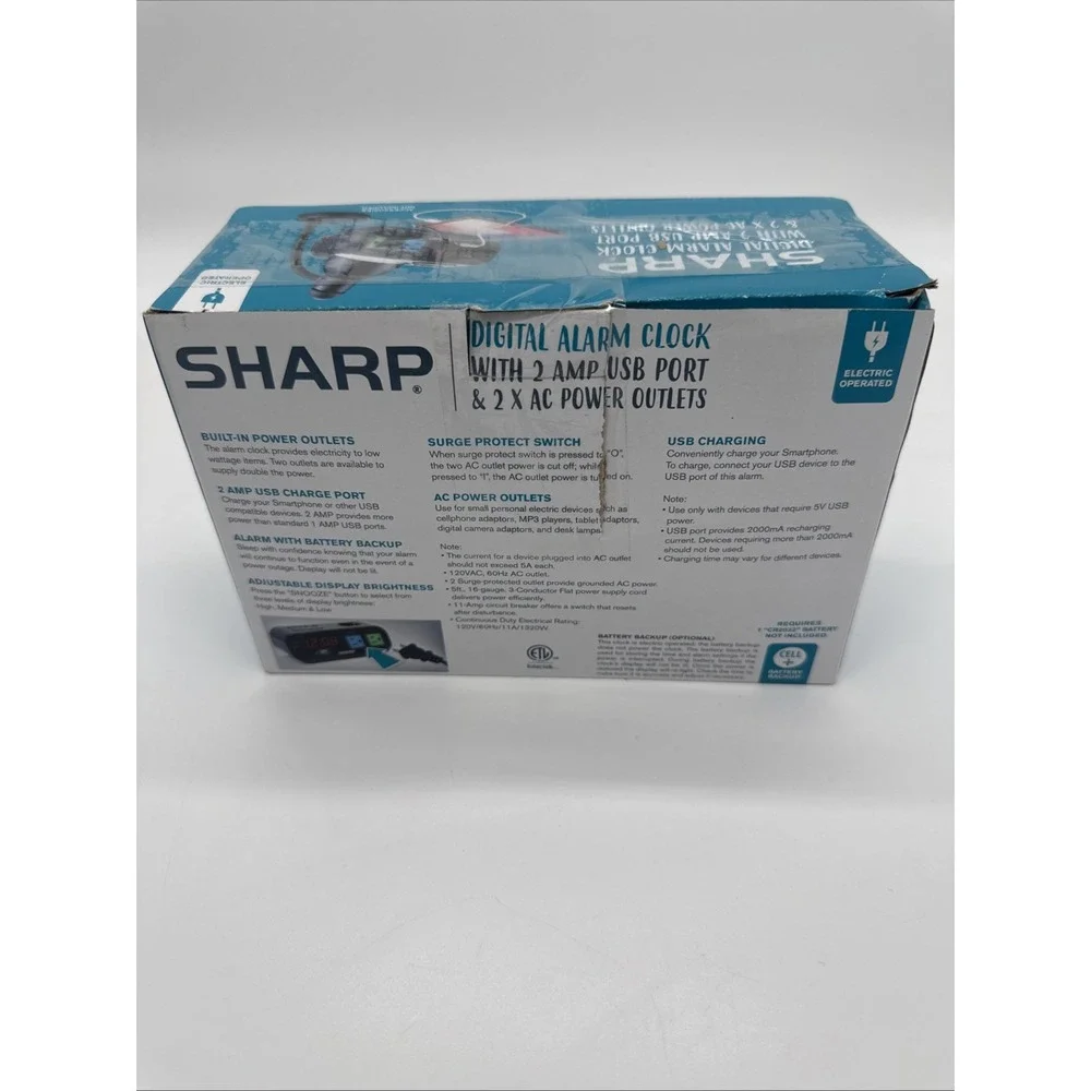 Sharp led digital